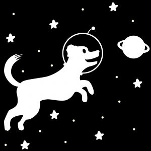 Space Dog T-Shirt